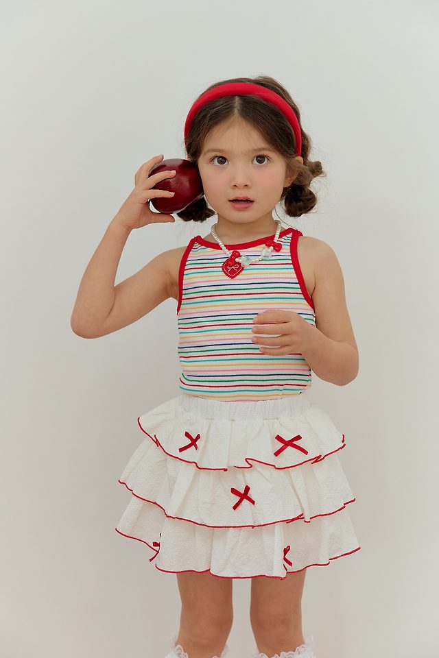 Sera - Korean Children Fashion - #minifashionista - Lollipop Sleeveless Top - 3