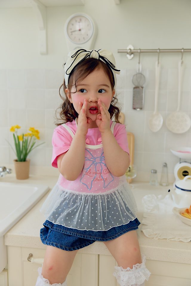 Sera - Korean Children Fashion - #minifashionista - Sharar Ribbon Tee