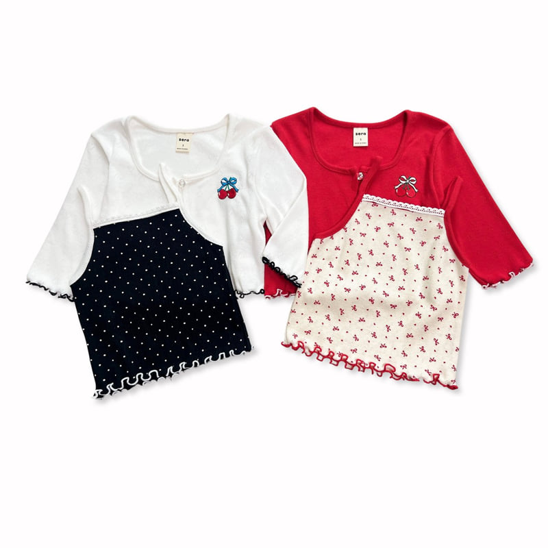 Sera - Korean Children Fashion - #prettylittlegirls - Sleeveless Cardigan Set - 11