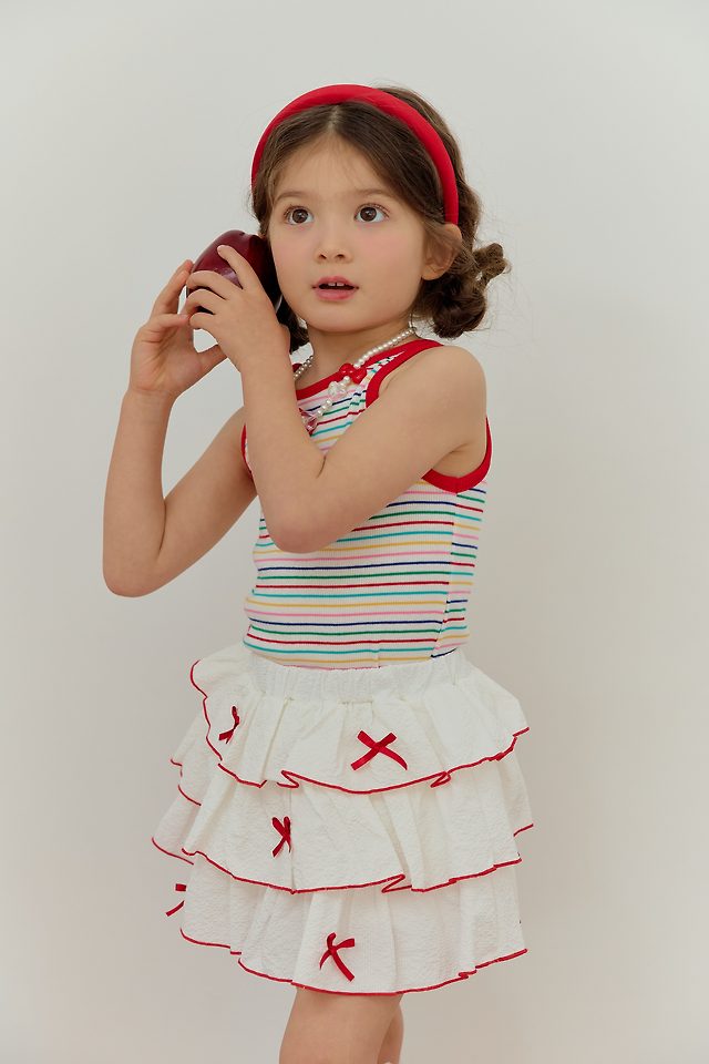 Sera - Korean Children Fashion - #minifashionista - Lollipop Sleeveless Top - 4