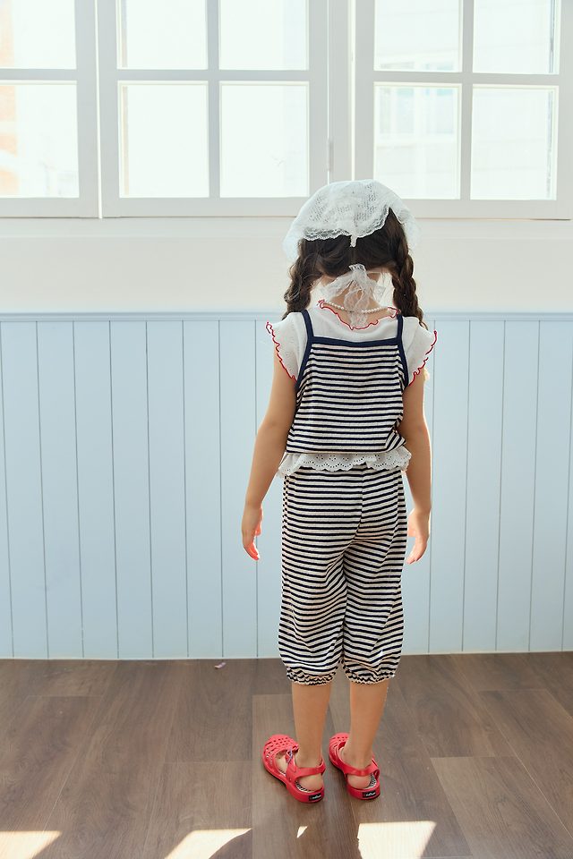 Sera - Korean Children Fashion - #prettylittlegirls - Star Stripe Set - 10