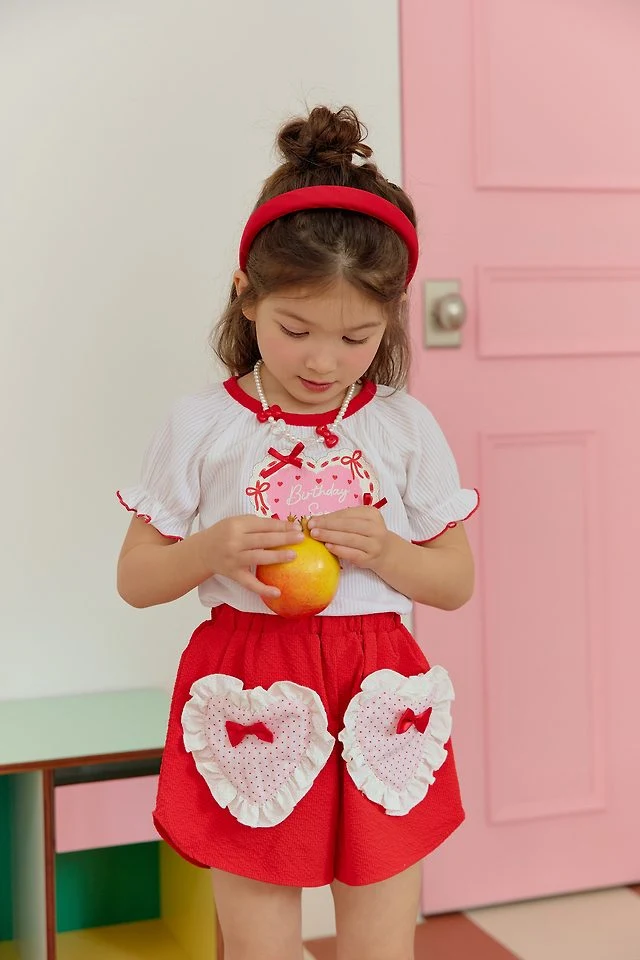 Sera - Korean Children Fashion - #todddlerfashion - Birthday Puff Tee - 7