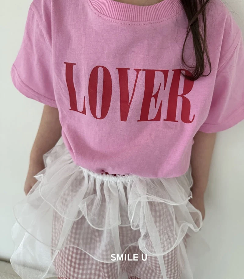 Smile U - Korean Children Fashion - #Kfashion4kids - Lover Tee - 5