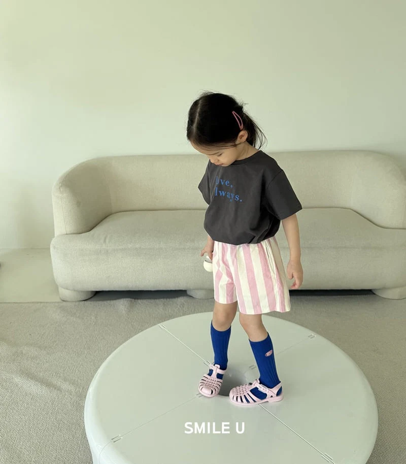 Smile U - Korean Children Fashion - #childofig - Comma Tee - 5