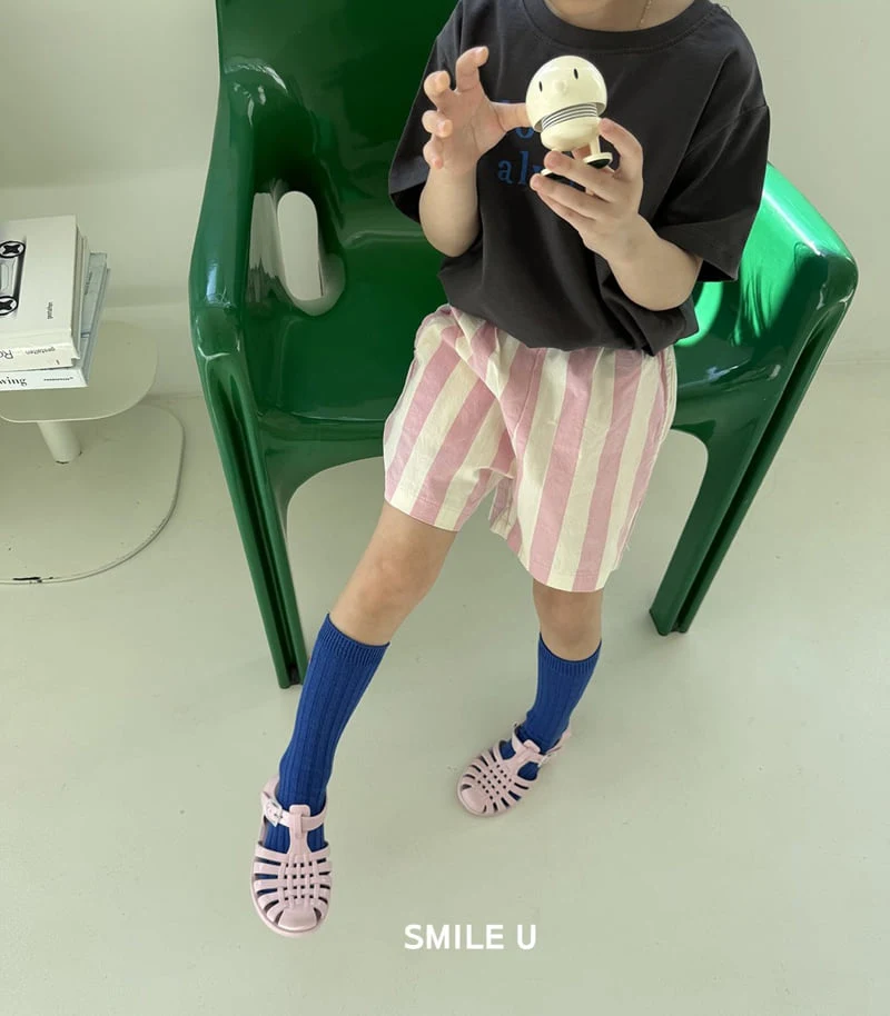 Smile U - Korean Children Fashion - #designkidswear - Vertical Stripe Pants - 3
