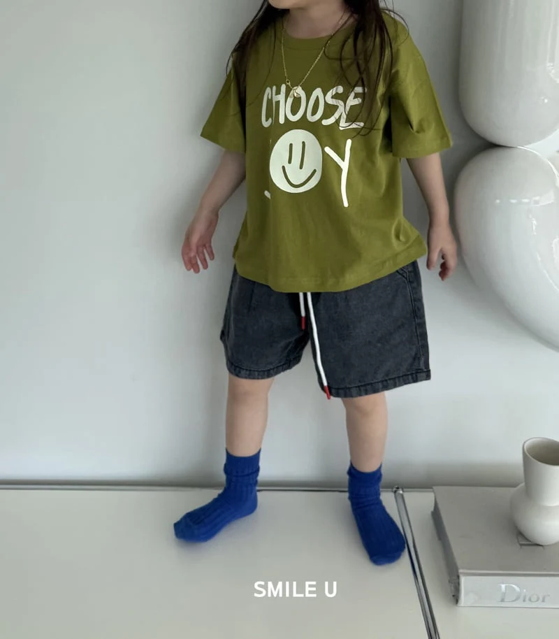 Smile U - Korean Children Fashion - #fashionkids - Joy Tee - 7