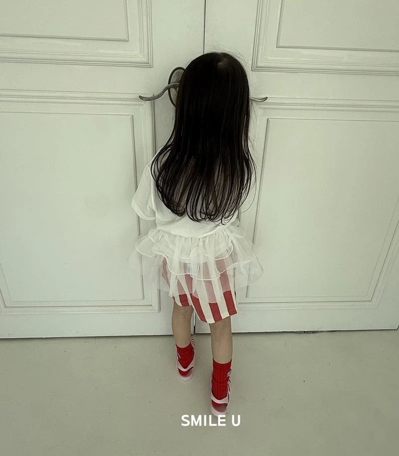 Smile U - Korean Children Fashion - #kidsshorts - Vertical Stripe Pants - 6