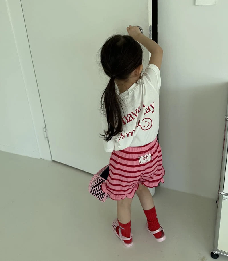 Smile U - Korean Children Fashion - #littlefashionista - Heart Tee - 5