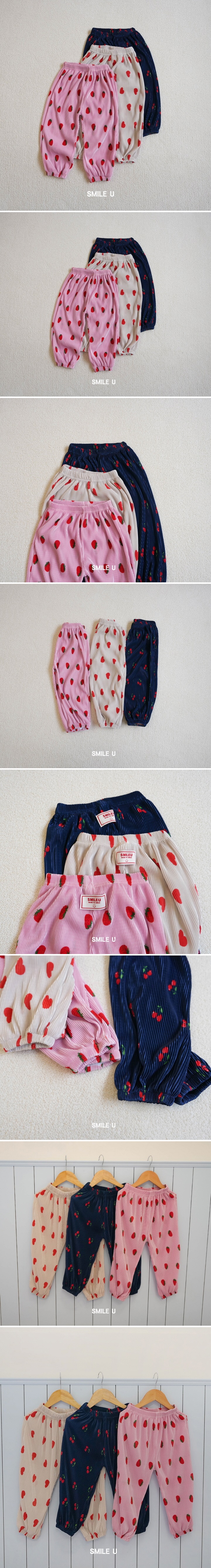 Smile U - Korean Children Fashion - #prettylittlegirls - Pleats Jogger Pants - 2
