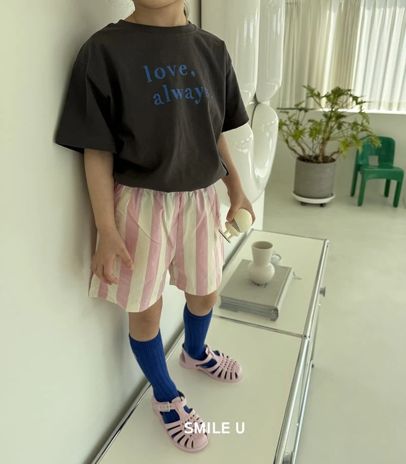 Smile U - Korean Children Fashion - #prettylittlegirls - Comma Tee - 3