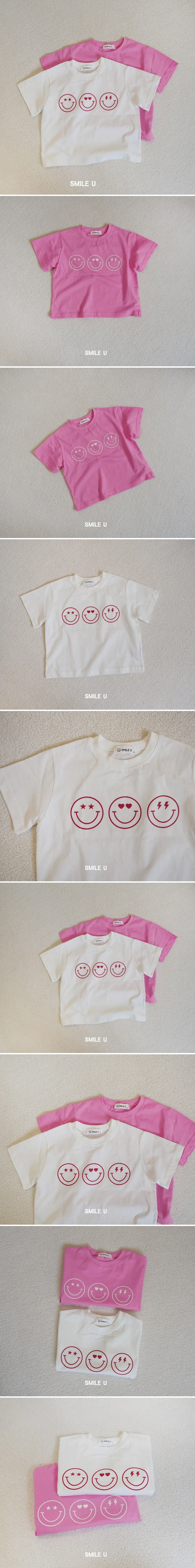 Smile U - Korean Children Fashion - #prettylittlegirls - Kind Tee - 2