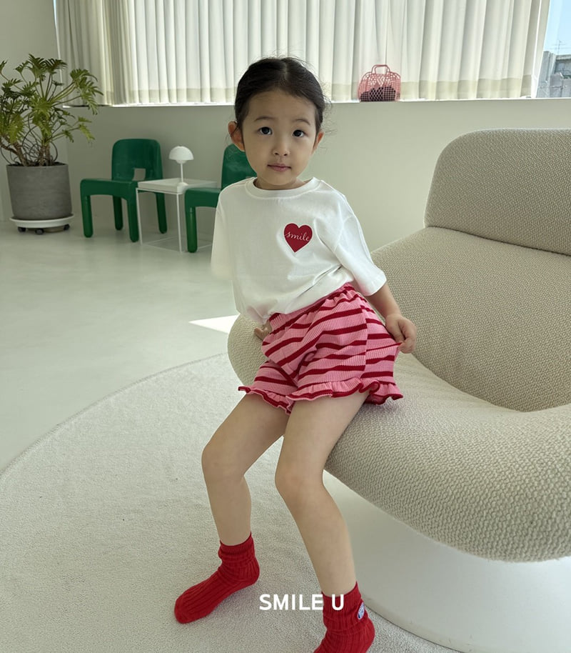 Smile U - Korean Children Fashion - #toddlerclothing - Frill Shorts - 4