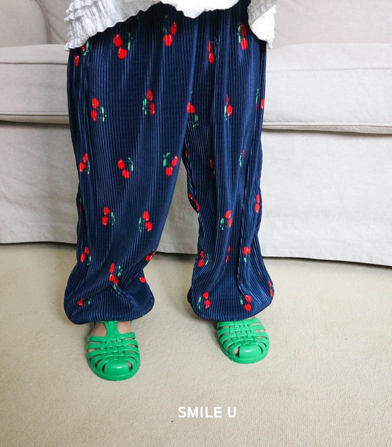 Smile U - Korean Children Fashion - #todddlerfashion - Pleats Jogger Pants - 3
