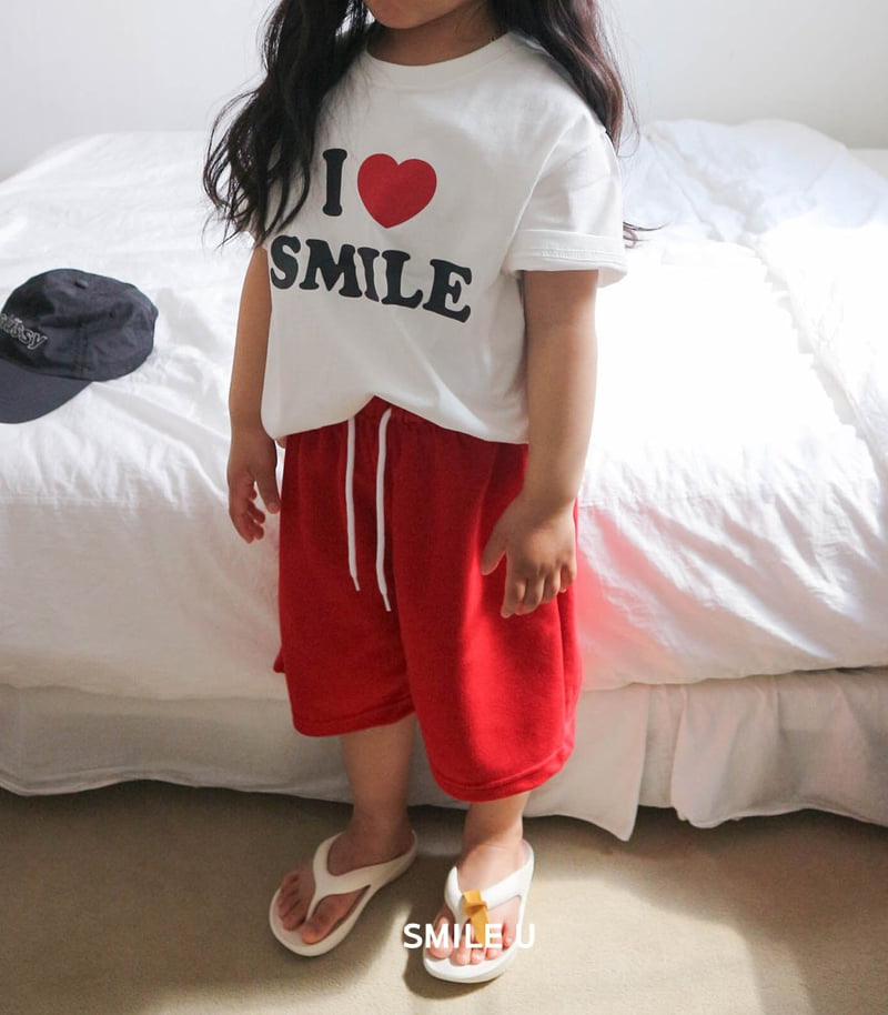 Smile U - Korean Children Fashion - #toddlerclothing - Terry Shorts - 5