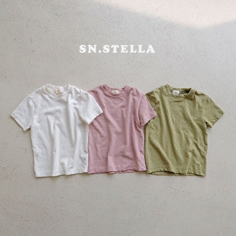 Sn.stella - Korean Children Fashion - #Kfashion4kids - Rosy Tee
