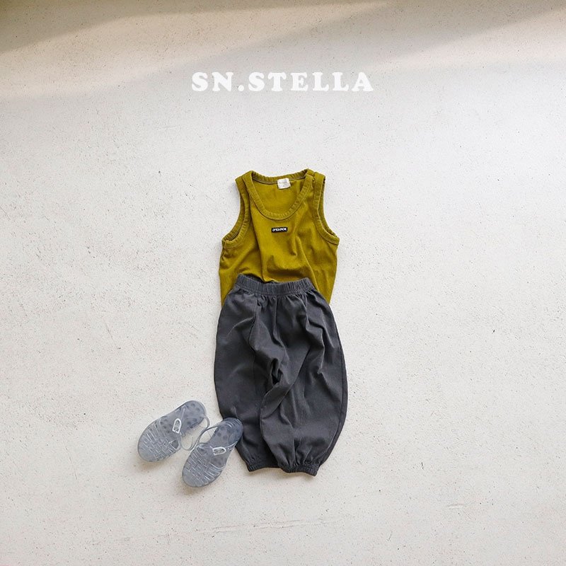 Sn.stella - Korean Children Fashion - #Kfashion4kids - Clock Rib Sleeveless - 10