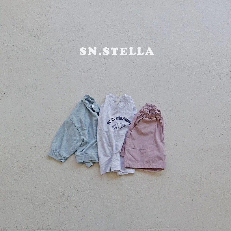 Sn.stella - Korean Children Fashion - #Kfashion4kids - Croissant Tee - 7