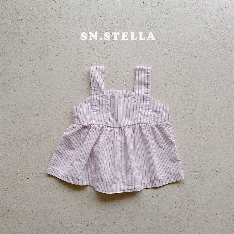 Sn.stella - Korean Children Fashion - #kidzfashiontrend - Pure Stripe Top - 4
