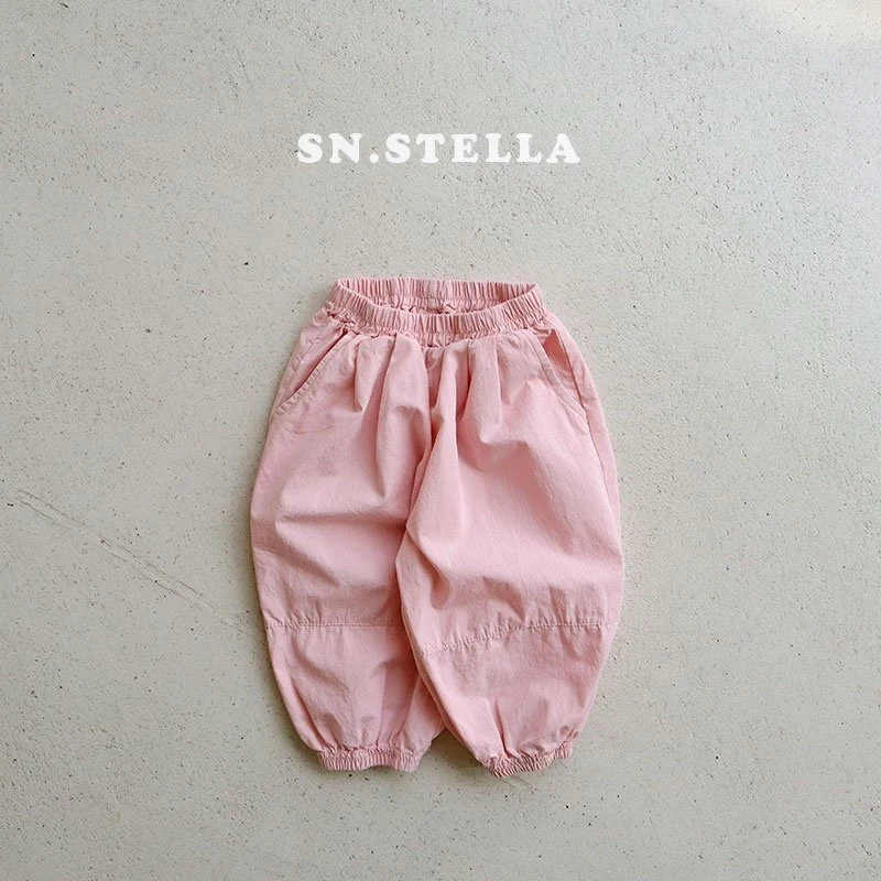 Sn.stella - Korean Children Fashion - #childofig - Pinky Jogger Pants - 10