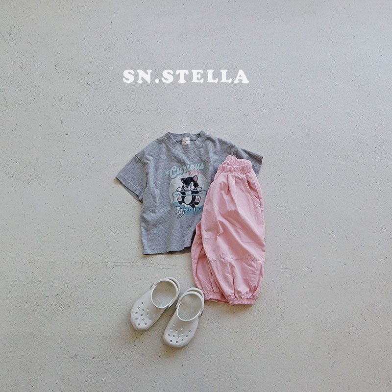 Sn.stella - Korean Children Fashion - #childrensboutique - Cat Tee - 3