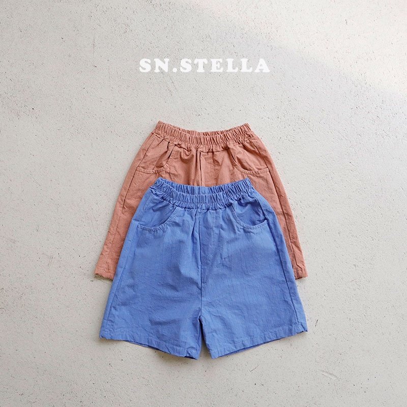 Sn.stella - Korean Children Fashion - #childrensboutique - Square Shorts