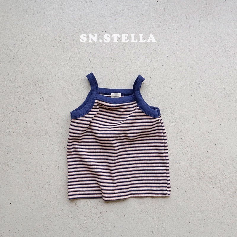 Sn.stella - Korean Children Fashion - #childrensboutique - Como Rib Sleeveless - 6