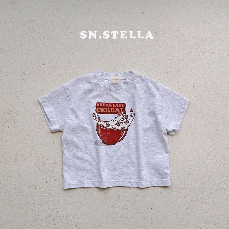 Sn.stella - Korean Children Fashion - #childrensboutique - Cereal Tee - 5