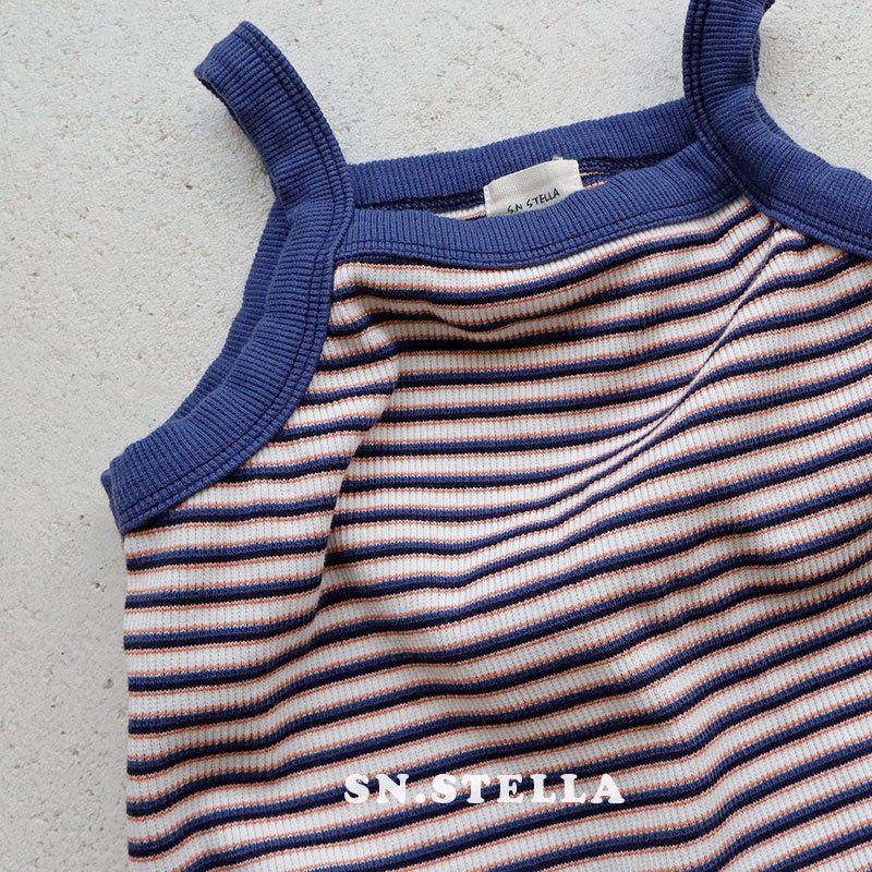 Sn.stella - Korean Children Fashion - #designkidswear - Como Rib Sleeveless - 7