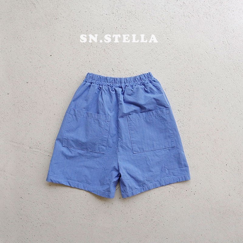 Sn.stella - Korean Children Fashion - #discoveringself - Square Shorts - 3