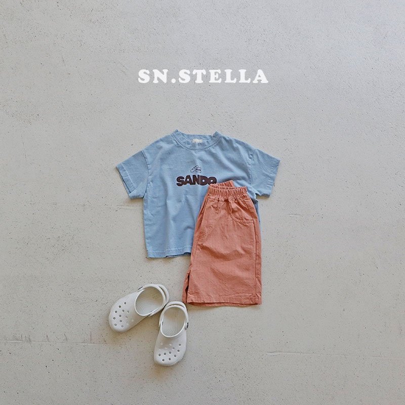Sn.stella - Korean Children Fashion - #discoveringself - Sando Tee - 10