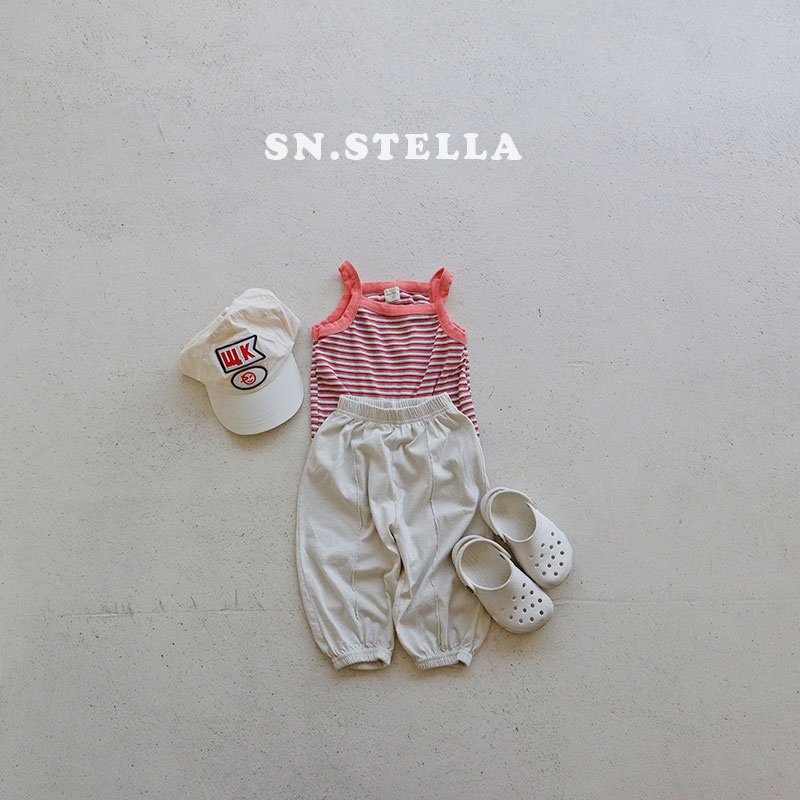 Sn.stella - Korean Children Fashion - #discoveringself - Como Rib Sleeveless - 8