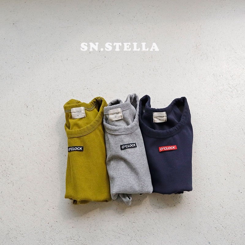 Sn.stella - Korean Children Fashion - #discoveringself - Clock Rib Sleeveless - 5