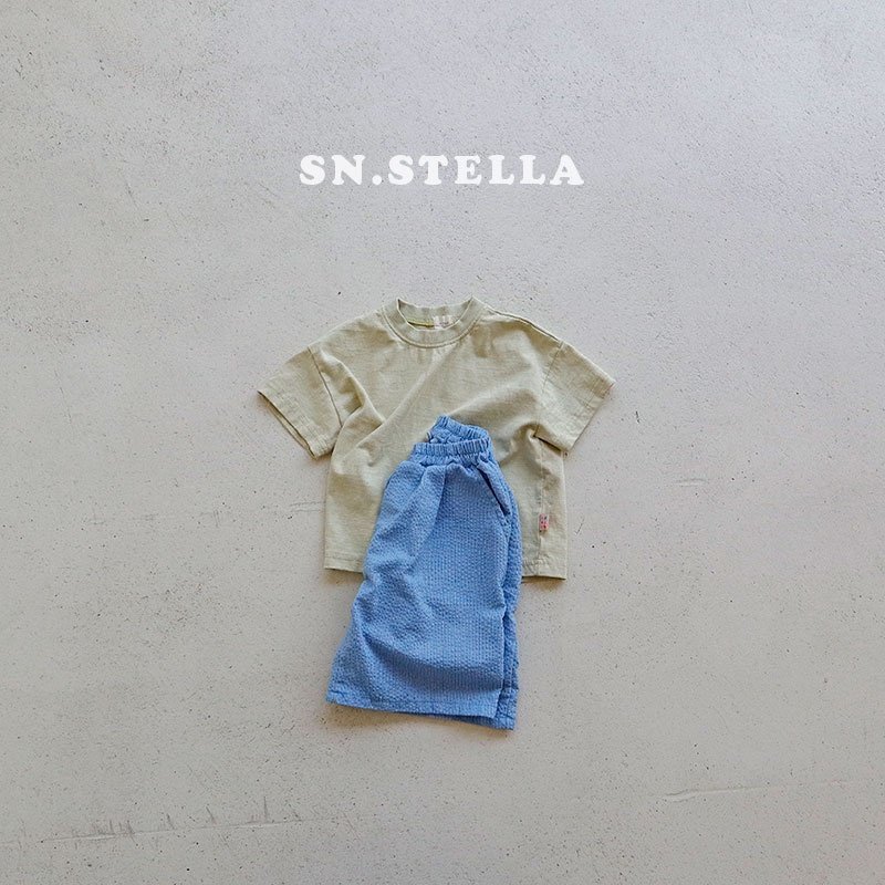 Sn.stella - Korean Children Fashion - #discoveringself - Pigment Plain Tee - 3