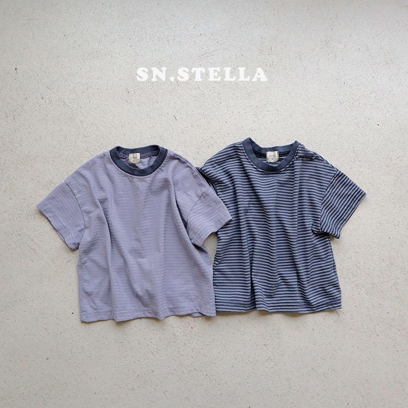 Sn.stella - Korean Children Fashion - #discoveringself - Evian Tee
