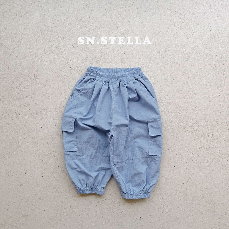 Sn.stella - Korean Children Fashion - #fashionkids - Windy Cargo Pants - 7
