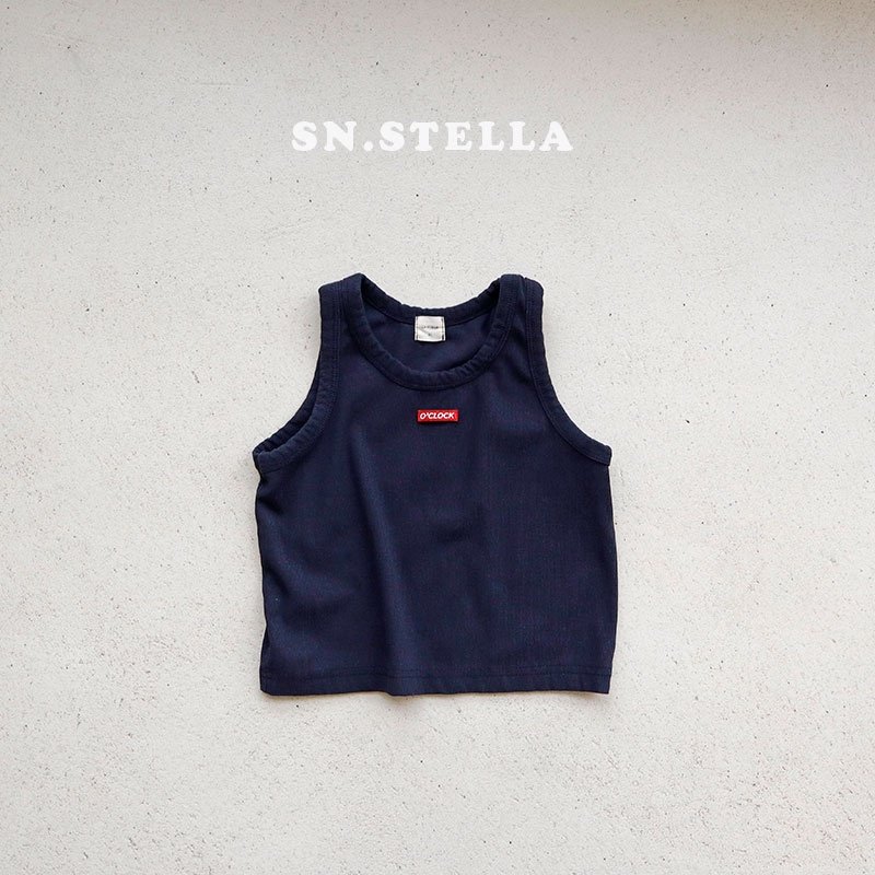 Sn.stella - Korean Children Fashion - #kidsshorts - Clock Rib Sleeveless - 7