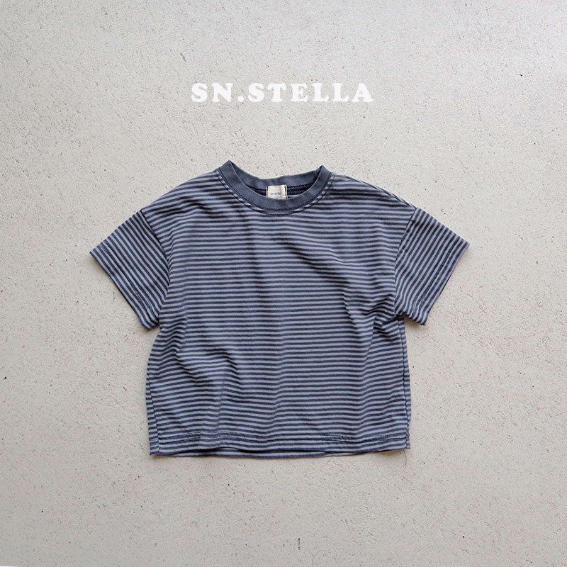 Sn.stella - Korean Children Fashion - #kidsshorts - Evian Tee - 4