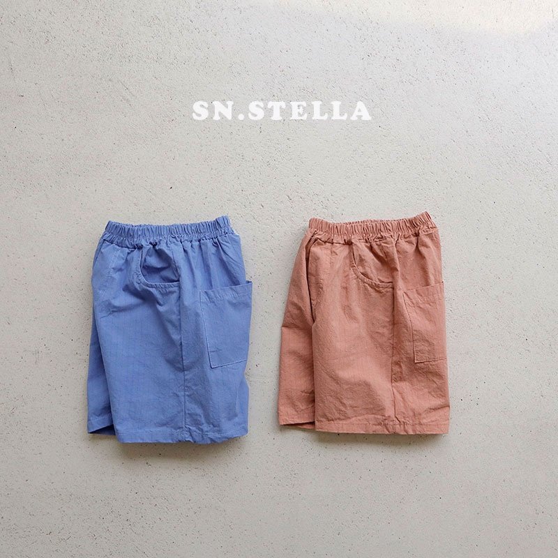 Sn.stella - Korean Children Fashion - #kidzfashiontrend - Square Shorts - 7
