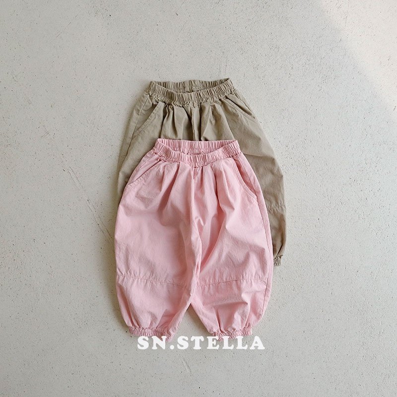 Sn.stella - Korean Children Fashion - #kidzfashiontrend - Pinky Jogger Pants