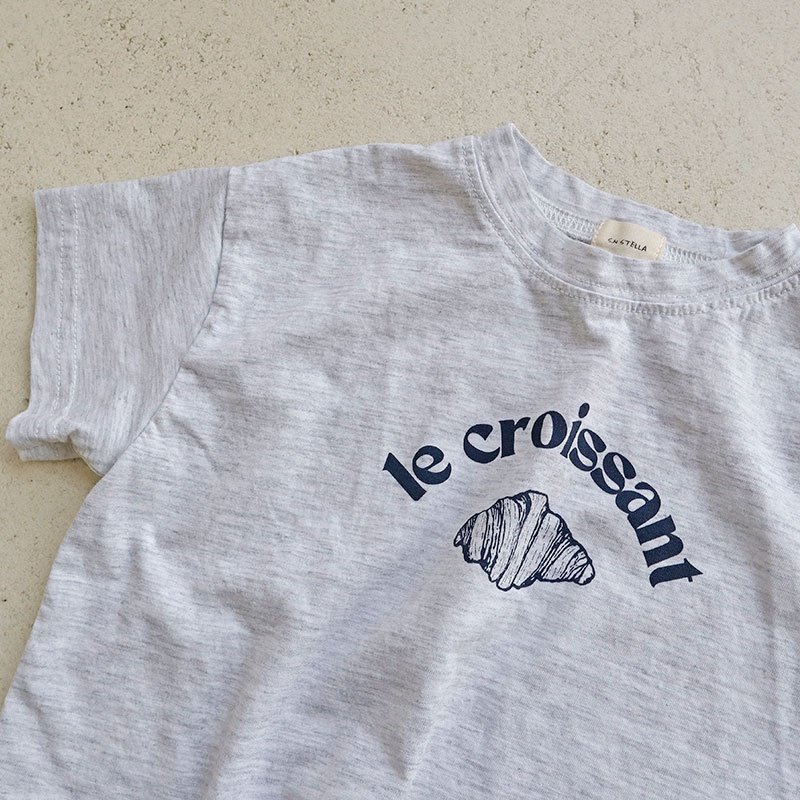 Sn.stella - Korean Children Fashion - #kidzfashiontrend - Croissant Tee - 6