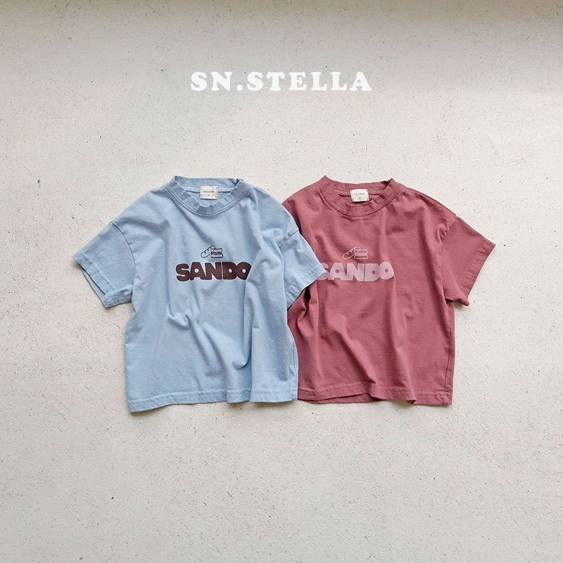 Sn.stella - Korean Children Fashion - #magicofchildhood - Sando Tee