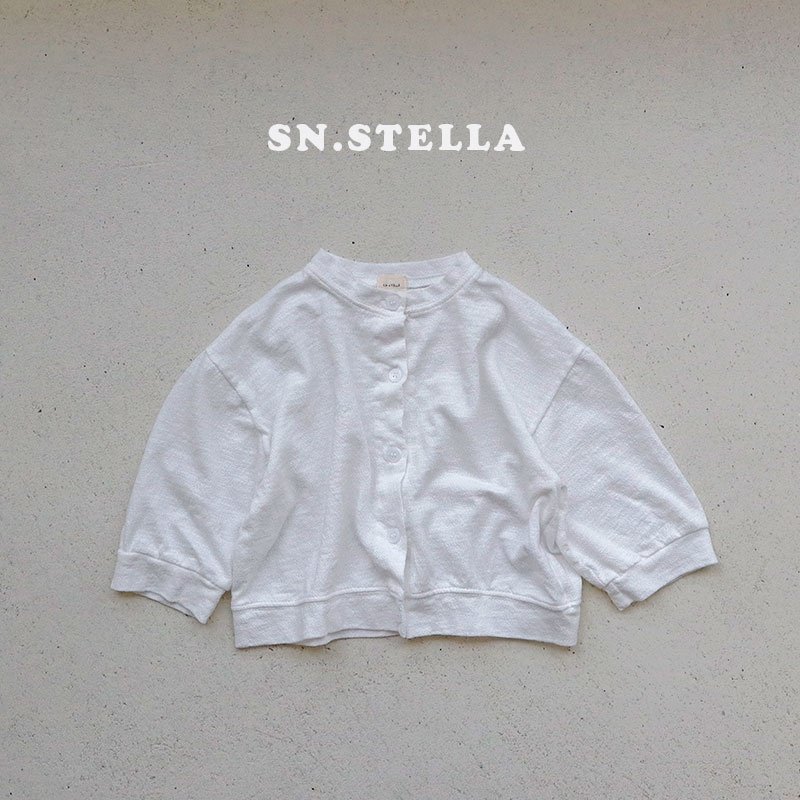 Sn.stella - Korean Children Fashion - #prettylittlegirls - Crepe Cardigan - 7