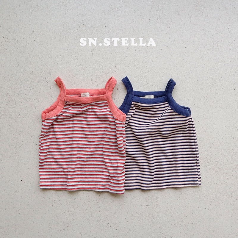 Sn.stella - Korean Children Fashion - #prettylittlegirls - Como Rib Sleeveless