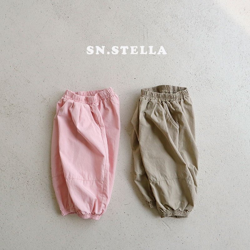 Sn.stella - Korean Children Fashion - #stylishchildhood - Pinky Jogger Pants - 9