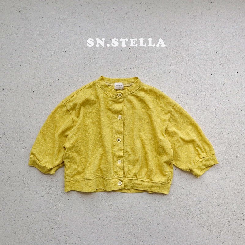 Sn.stella - Korean Children Fashion - #todddlerfashion - Crepe Cardigan - 8