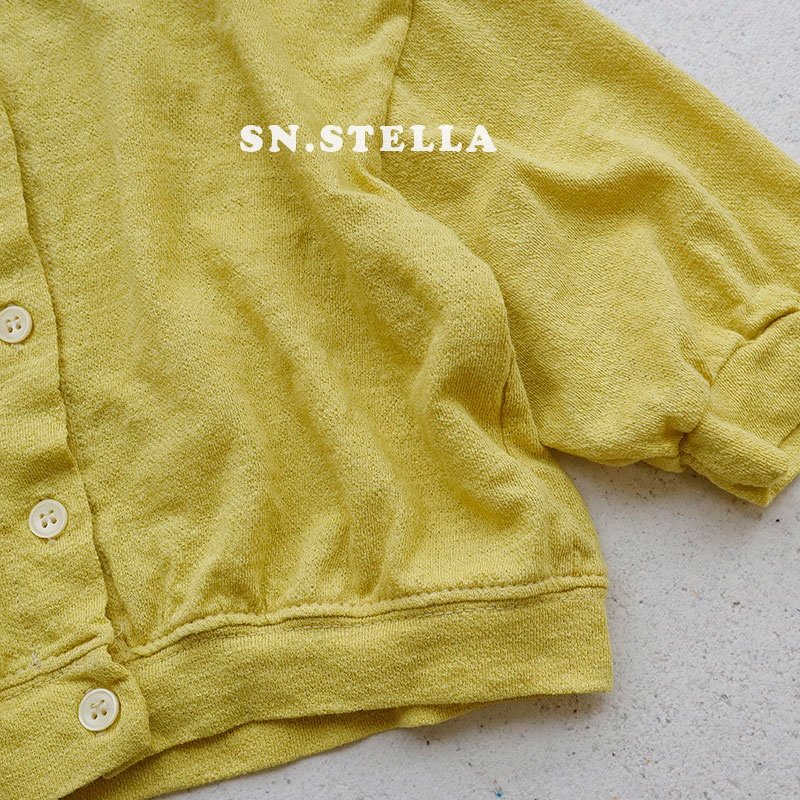 Sn.stella - Korean Children Fashion - #toddlerclothing - Crepe Cardigan - 9