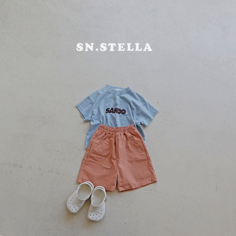 Sn.stella - Korean Children Fashion - #toddlerclothing - Sando Tee - 5