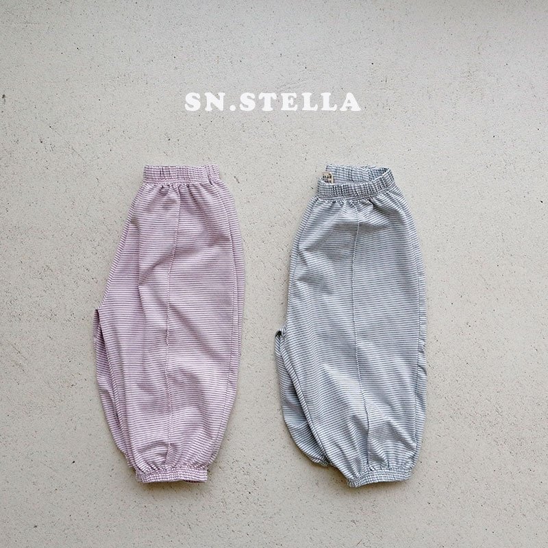 Sn.stella - Korean Children Fashion - #todddlerfashion - Cool Mochi Jogger Pants - 4