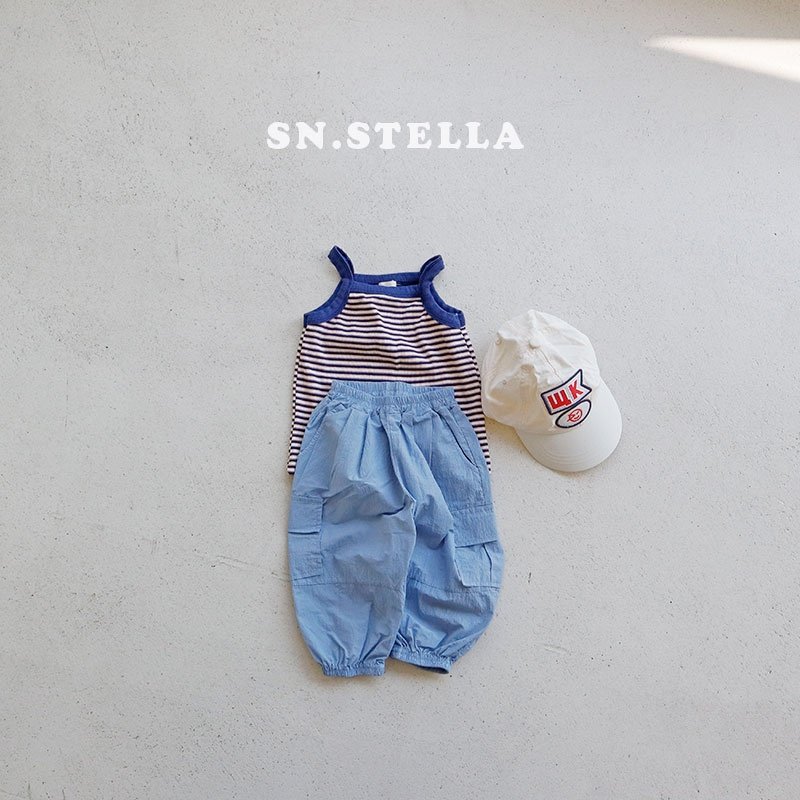 Sn.stella - Korean Children Fashion - #toddlerclothing - Como Rib Sleeveless - 3