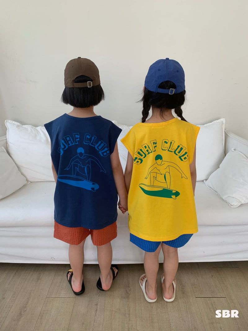 Soboroo - Korean Children Fashion - #childofig - Surf Sleeveless Tee - 10